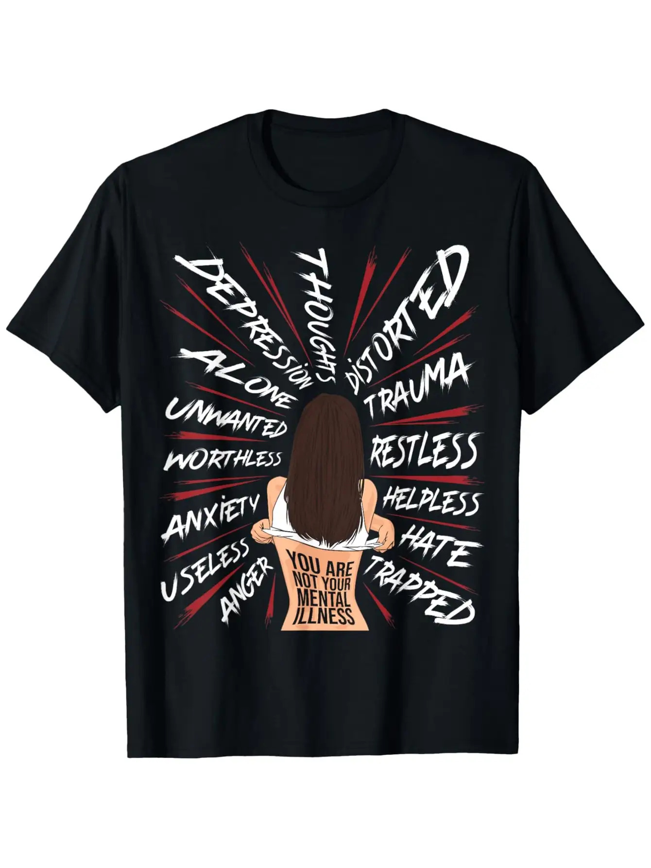 Health & Wellness Fairs - Men's Mental Health Awareness T-Shirt -