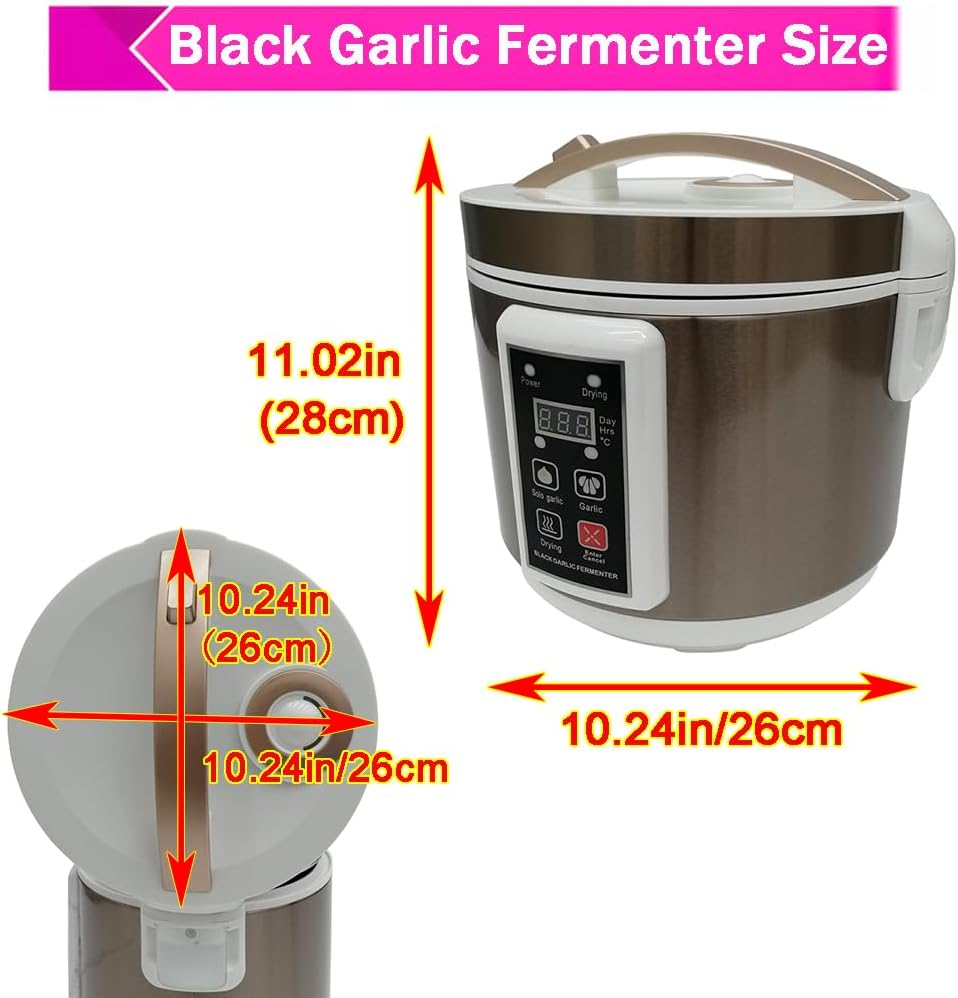 6L Black Garlic Fermenter Mult - Health & Wellness Gordon Edlin บทวิจารณ์และราคา