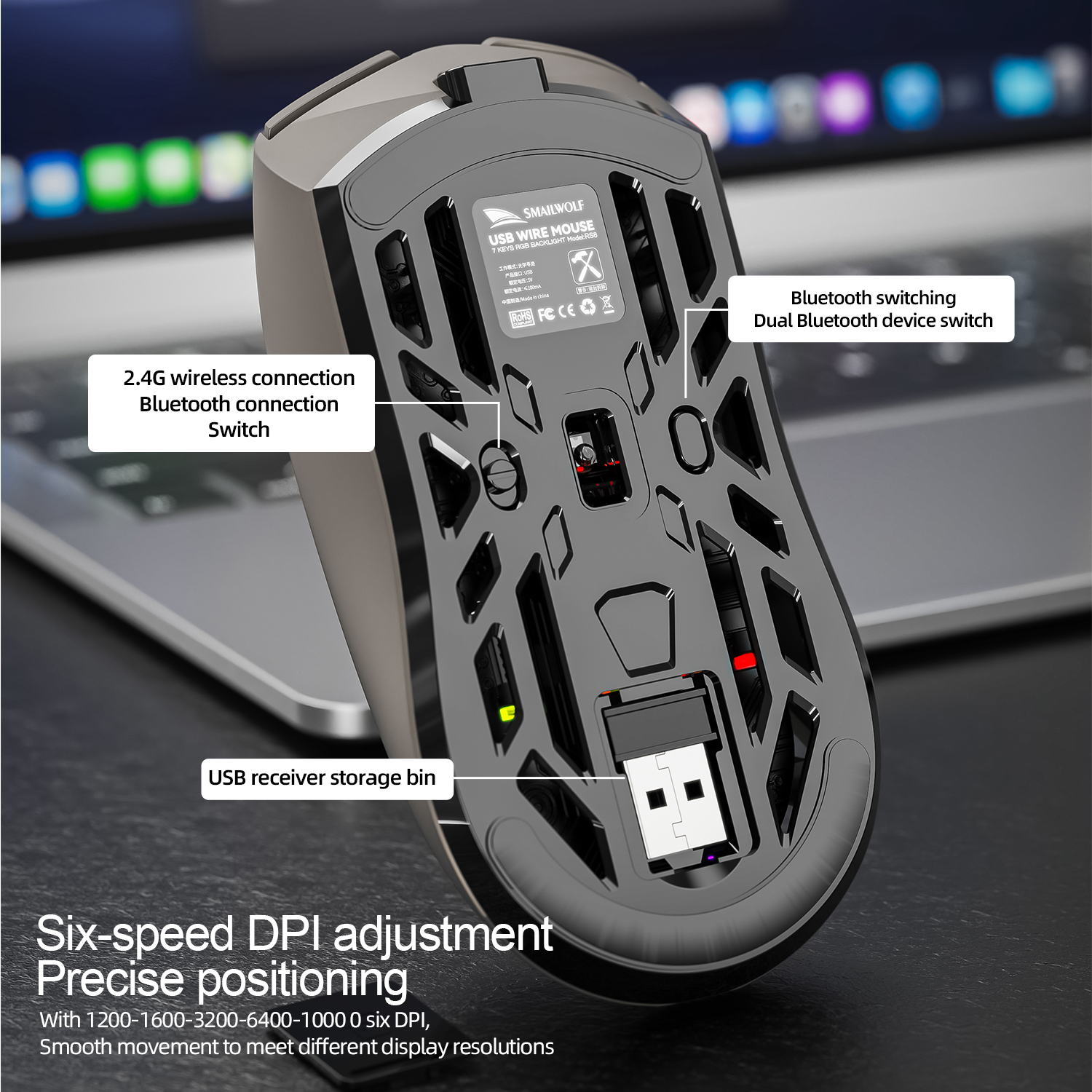 SMAILWOLF RS8 Hollow Bluetooth - Fitness Journal Planner บทวิจารณ์และราคา