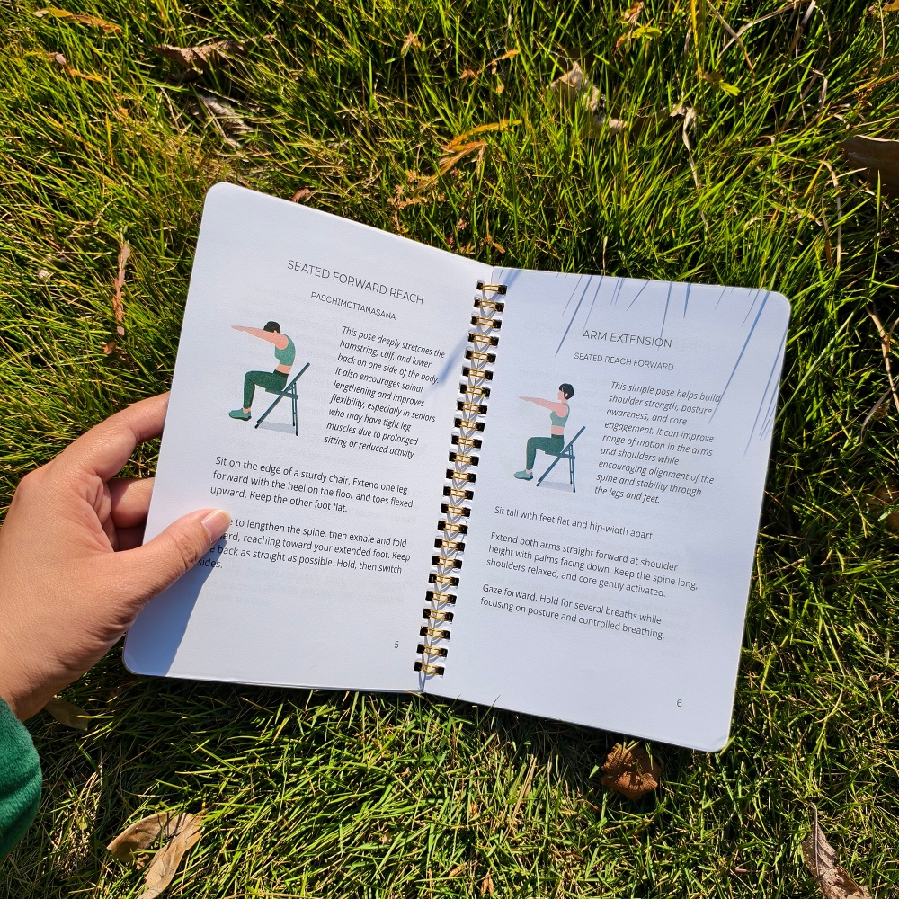 30-Day Chair Yoga Plan, Adult  - Fitness Journal Planner บทวิจารณ์และราคา