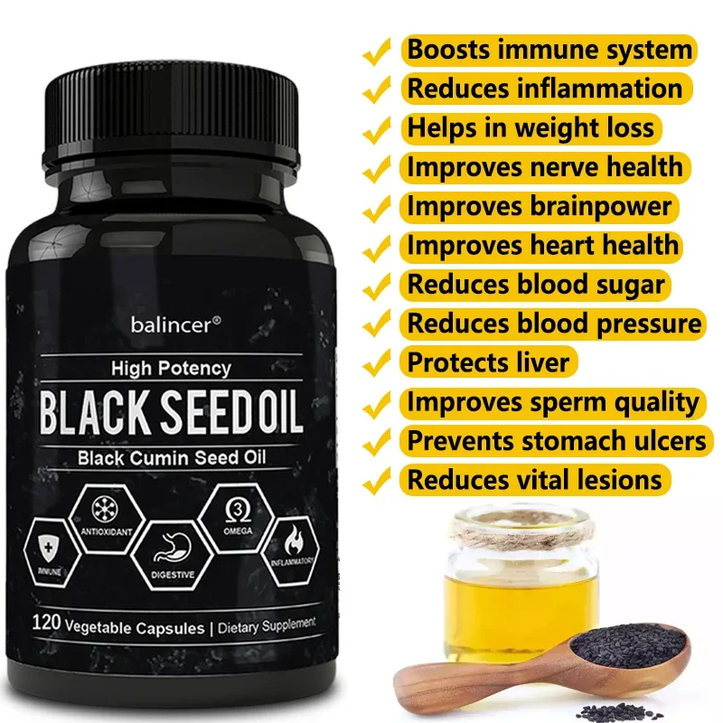 Black Cumin Seed Oil - Support - Health Wellness And บทวิจารณ์และราคา