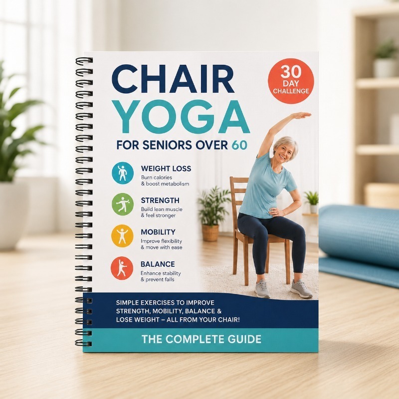 30 Day Chair Yoga Training Gui - Fitness Journal Planner บทวิจารณ์และราคา