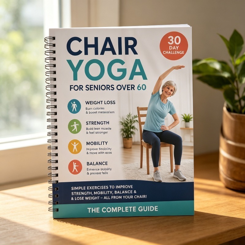30 Day Chair Yoga Training Gui - Fitness Journal Planner บทวิจารณ์และราคา