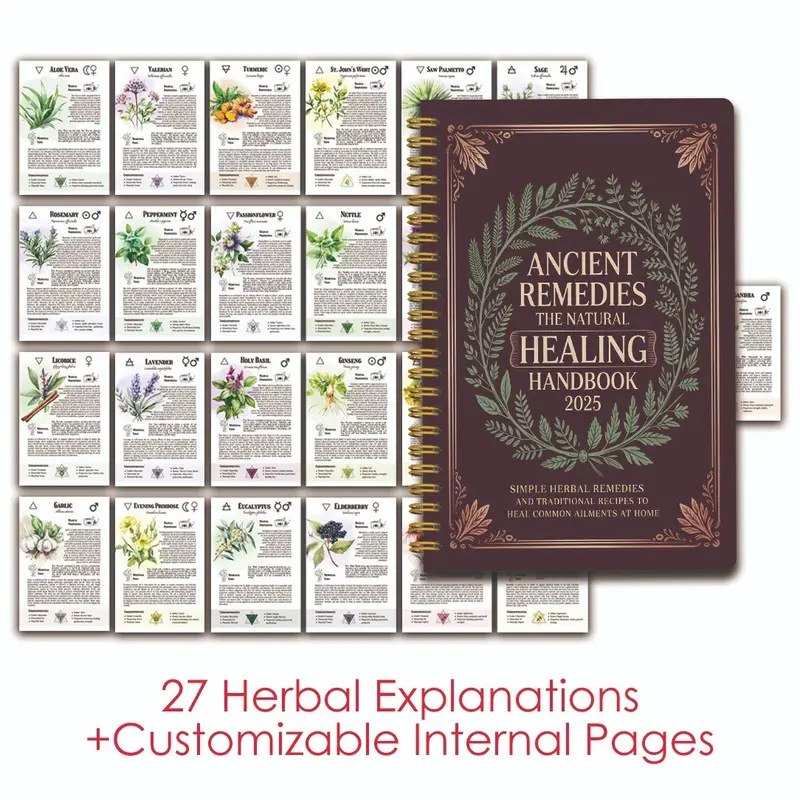 Natural Remedies Handbook with - Health & Wellness Japan บทวิจารณ์และราคา