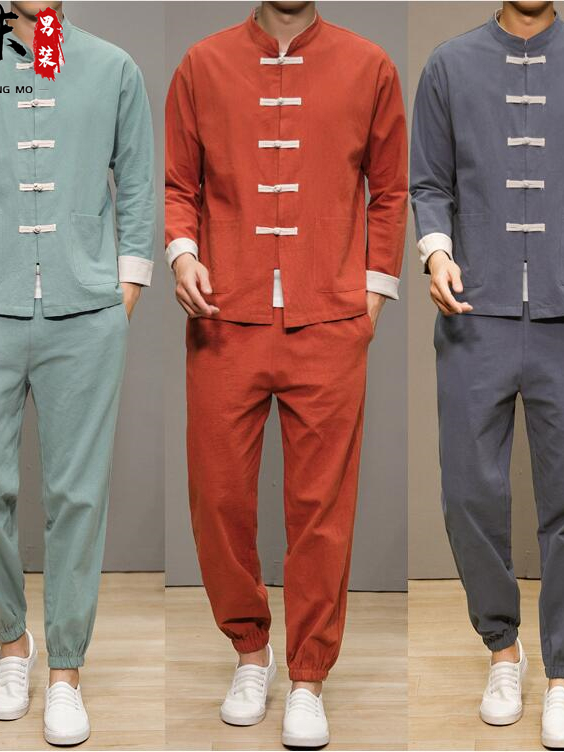 Chinese Style Cotton Linen Tan - Health & Wellness Fairs บทวิจารณ์และราคา