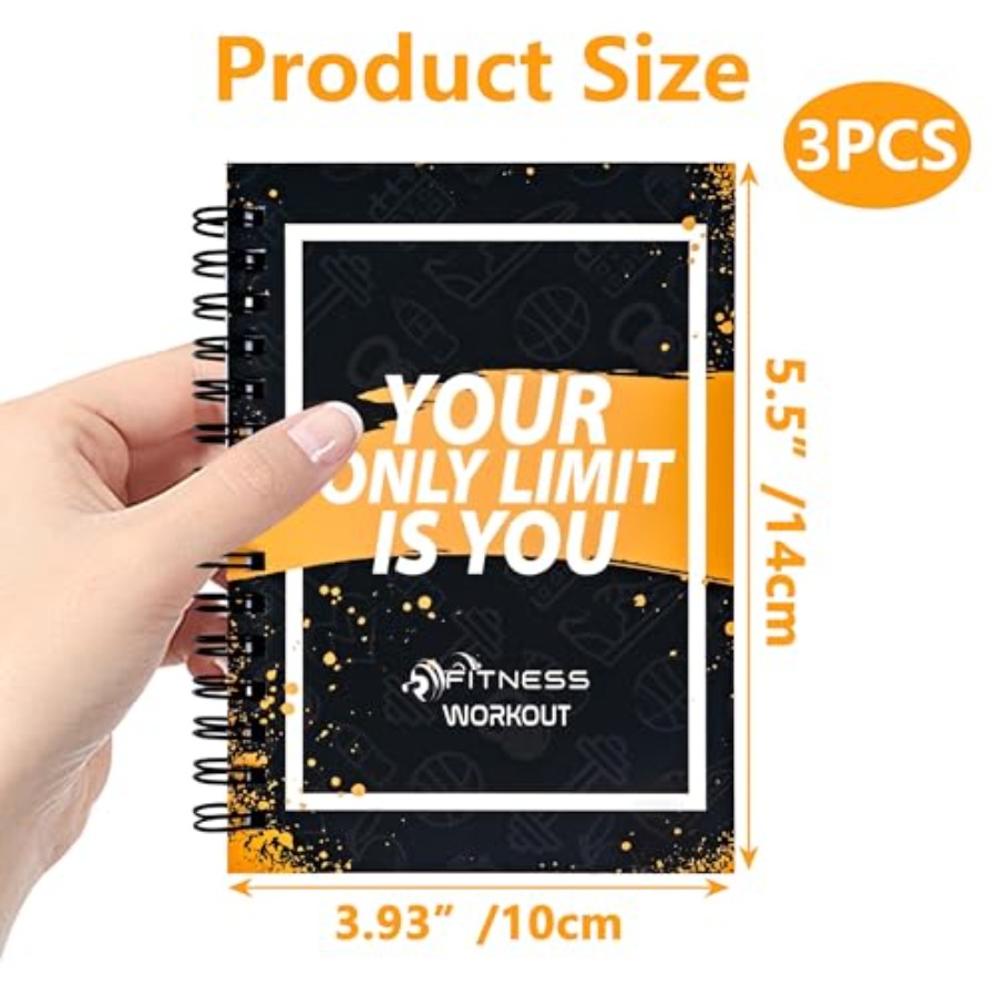 3 PCS Fitness Tracker Journal  - Fitness Journal Planner บทวิจารณ์และราคา