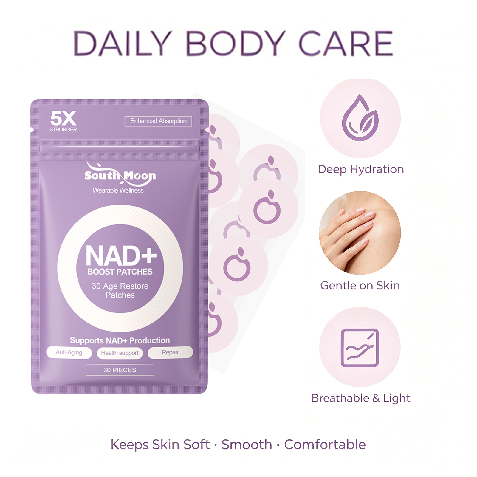 60/120pcs Body Care Patch Mois - Health Wellness And บทวิจารณ์และราคา