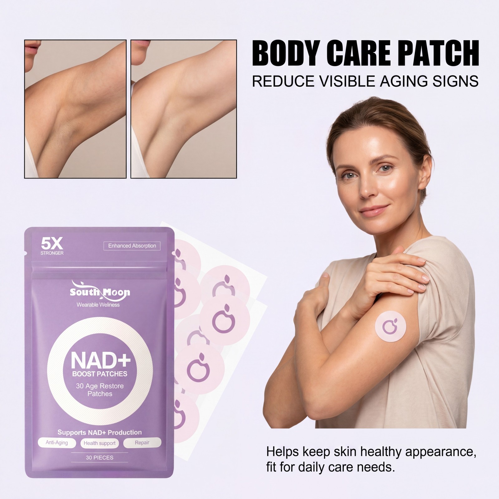 60/120pcs Body Care Patch Mois - Health Wellness And บทวิจารณ์และราคา
