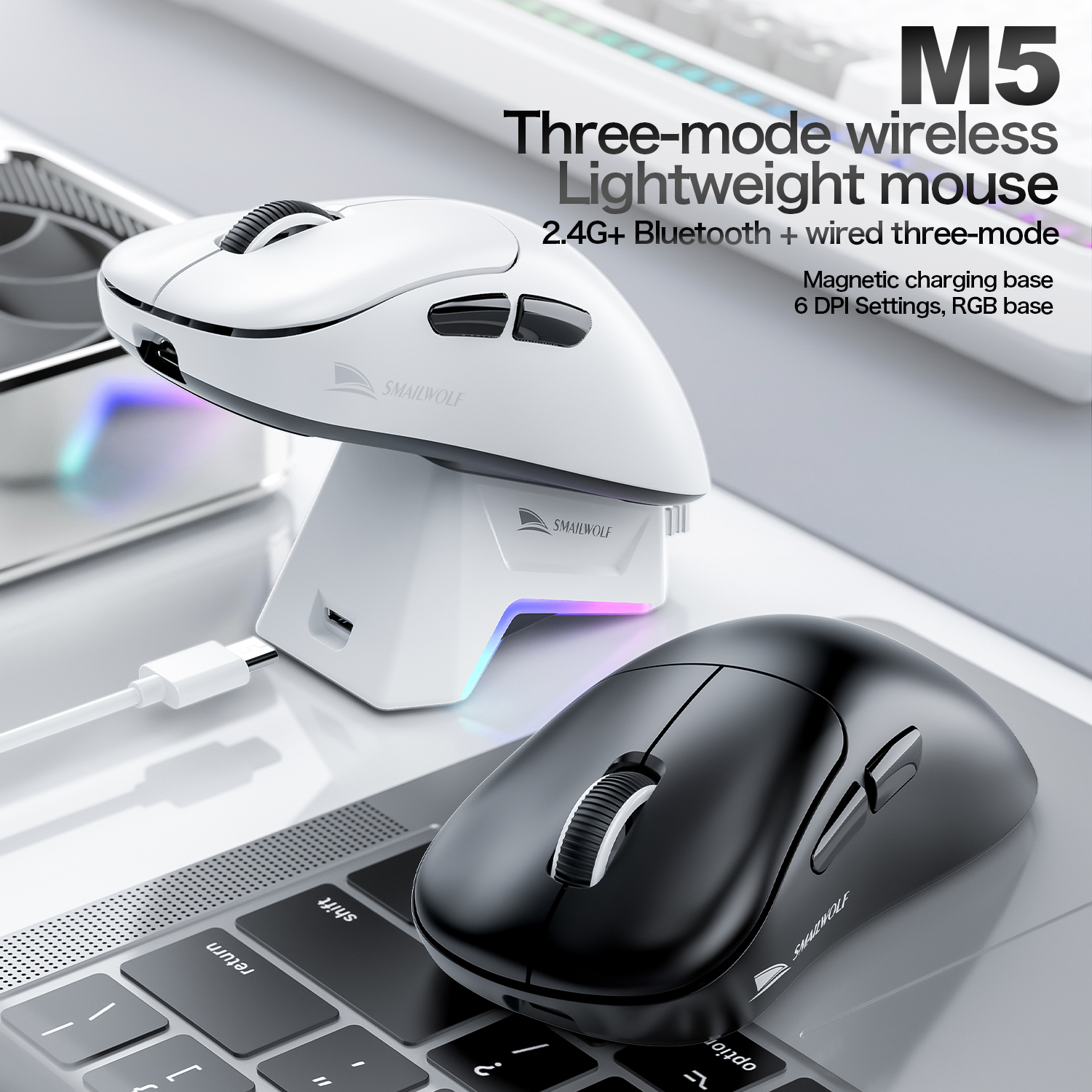 SMAILWOLF M5 Bluetooth wireles - Fitness Journal Planner บทวิจารณ์และราคา